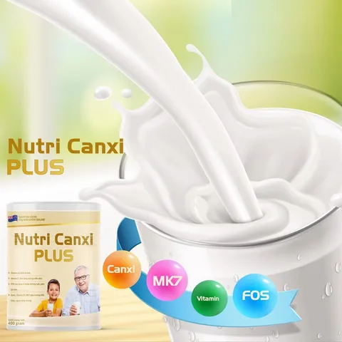 Sữa Dinh Dưỡng Nutri Canxi Plus - Hỗ Trợ Xương Khớp Cho Trẻ Em Và Người Lớn, Tăng Chiều Cao Và Củng Cố Sức Kháng