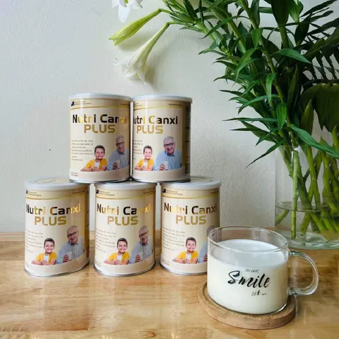 Sữa Dinh Dưỡng Nutri Canxi Plus - Hỗ Trợ Xương Khớp Cho Trẻ Em Và Người Lớn, Tăng Chiều Cao Và Củng Cố Sức Kháng