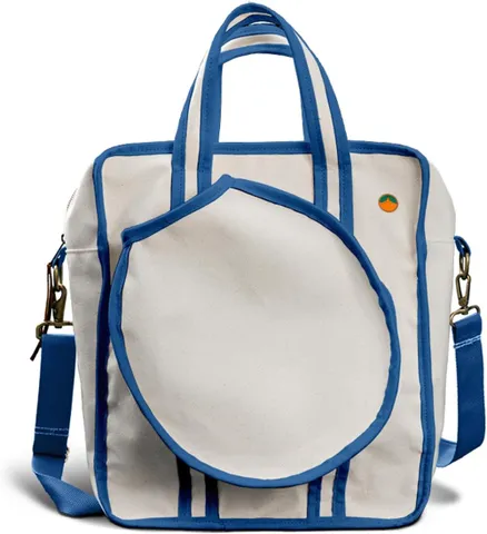 Túi tote pickleball Tangerine Canvas Chất lượng cao, Thiết kế Thể thao Nhiều ngăn, Màu Xanh Pháp, Phù hợp với Người Thích Thể Thao