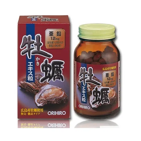 Viên tinh chất hàu Nhật Bản Orihiro cho nam giới - Tăng cường sức khỏe sinh sản và cải thiện đời sống tình dục - 120 viên