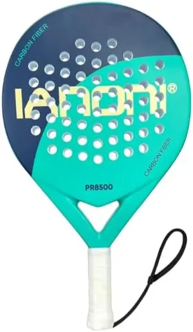 Vợt Padel IANONI PR8500 Light Blue - Vợt Carbon Graphite Chơi Thể Thao Dành Cho Người Mới Bắt Đầu, Trọng Lượng 370g