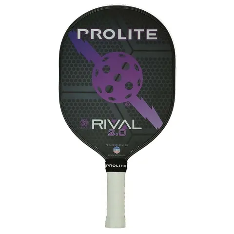 Vợt Pickleball Prolite Rival PowerSpin 2.0 - Vợt Chơi Chuyên Nghiệp, Thiết Kế Ổn Định, Mặt Vợt Chống UV, Đường Kính 8.25