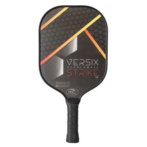 Vợt Pickleball Versix Strike 4F Sợi Thủy Tinh Tổng Hợp - Dành Cho Người Mới Bắt Đầu & Trung Cấp, Siêu Bền, Màu Xanh Hồng