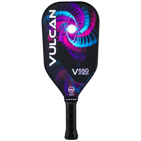 Vợt Pickleball Vulcan V550 Hybrid 13mm - Thiết Kế Thời Trang, Bền Bỉ, Phù Hợp Tấn Công & Phòng Thủ, Độ Dày 13mm.