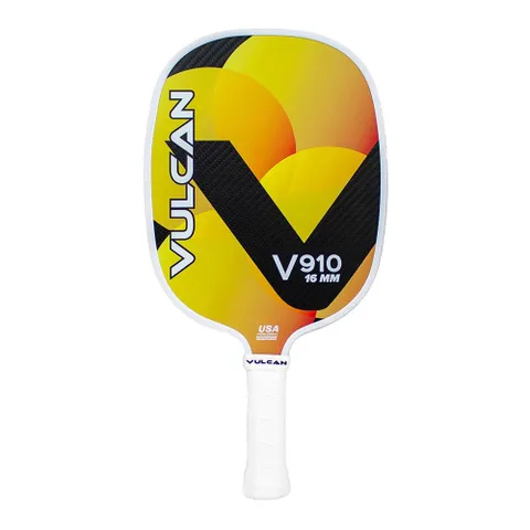 Vợt Pickleball Vulcan V910 Hybrid 16mm - Vợt Chơi Pickleball Cao Cấp, Kiểm Soát Cao, Thoải Mái và Chính Xác