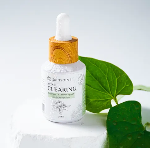 Serum Giảm Viêm Ngừa Mụn Skinsolve 30ml - Hỗ Trợ Làm Sạch Lỗ Chân Lông, Cân Bằng Dầu Thừa, Chăm Sóc Da Mụn Hiệu Quả