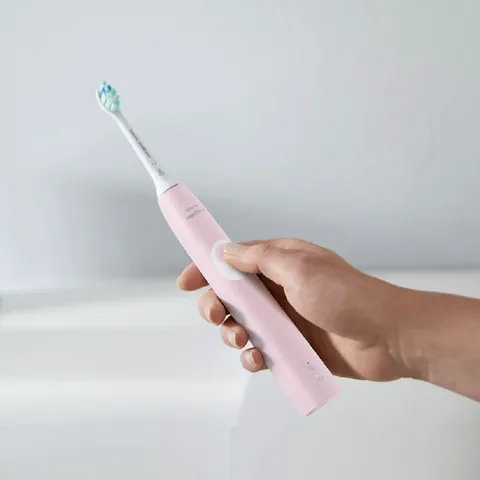 Bàn Chải Điện Philips Sonicare ProtectiveClean 4300 HX6806/03 - Công Nghệ Sonic, Rung 62.000 Lần/Phút, Hộp Đựng Tiện Lợi