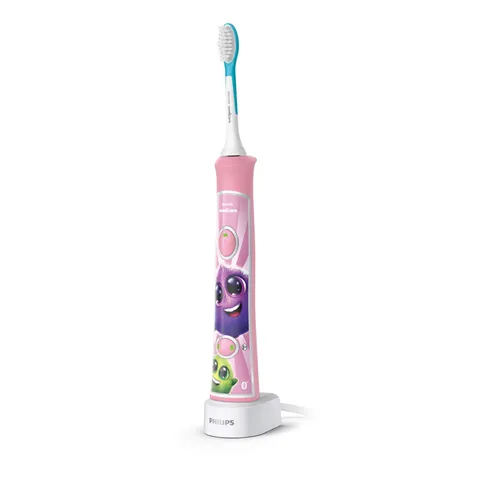 Bàn Chải Điện Trẻ Em Philips Sonicare HX6352/42 - Đánh Răng Vui Vẻ Cho Bé Từ 3 Tuổi, Công Nghệ Thông Minh, Hẹn Giờ 2 Phút