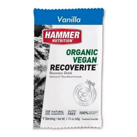 Bột Uống Phục Hồi Cơ Bắp Hammer Nutrition Organic Vegan Recoverite - Thực Phẩm Tăng Cường Năng Lượng, Phục Hồi Sau Tập Luyện, Hữu Cơ, Thuần Chay