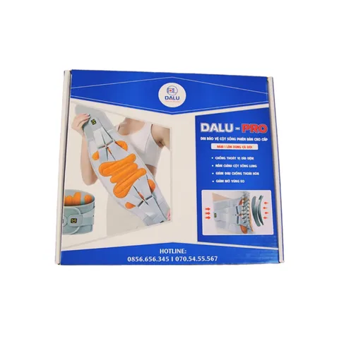 Đai Hỗ Trợ Cột Sống Dalu Pro - Giảm Đau Lưng, Thiết Kế Thoáng Khí, Hỗ Trợ Sức Khỏe Tốt Nhất cho Người Làm Văn Phòng