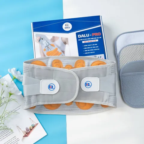 Đai Hỗ Trợ Cột Sống Dalu Pro - Giảm Đau Lưng, Thiết Kế Thoáng Khí, Hỗ Trợ Sức Khỏe Tốt Nhất cho Người Làm Văn Phòng