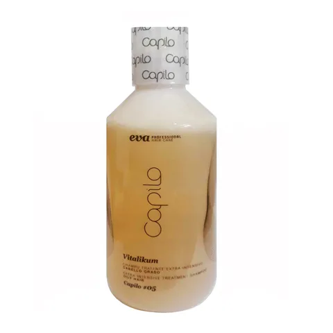 Dầu Gội Hỗ Trợ Ngăn Rụng Tóc Eva Capilo Vitalikum 300ml - Giúp Tóc Chắc Khỏe, Bồng Bềnh Cho Da Đầu Dầu