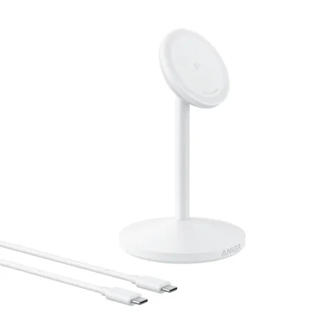 Đế Sạc Không Dây Từ Tính Anker Maggo A25X1 - Sạc Qi2 15W Tương Thích MagSafe, Sạc Nhanh iPhone, Thiết Kế Tiện Dụng và Thân Thiện Môi Trường