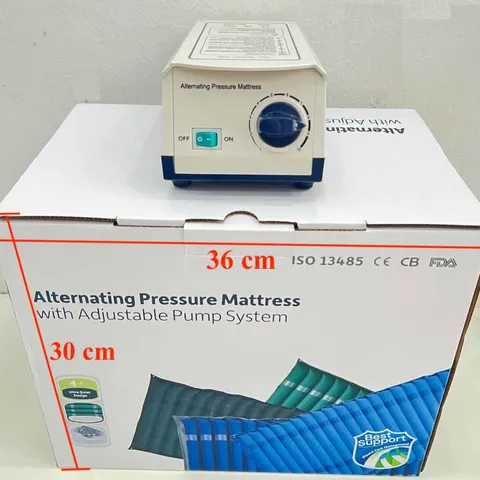 Đệm hơi chống loét GBM-039 - Đệm hơi thoải mái cho người nằm lâu, hỗ trợ lưng, chất liệu polyester, đường kính ống hơi 10cm, tải trọng 135kg