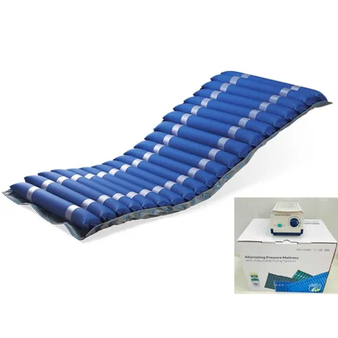 Đệm hơi chống loét GBM-039 - Đệm hơi thoải mái cho người nằm lâu, hỗ trợ lưng, chất liệu polyester, đường kính ống hơi 10cm, tải trọng 135kg
