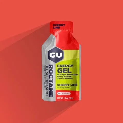 GU Roctane Energy Gel - Gel Bổ Sung Năng Lượng Cường Độ Cao, Chứa Electrolytes & BCAA, Nhiều Vị Ngon, Dễ Dàng Mang Theo