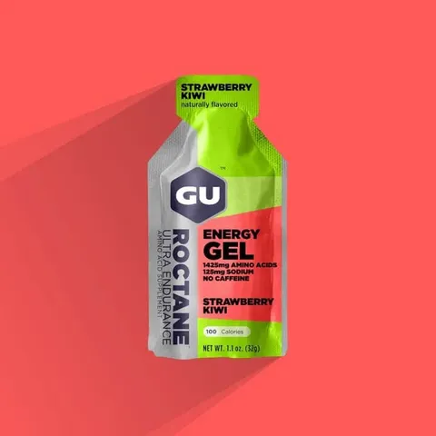 GU Roctane Energy Gel - Gel Bổ Sung Năng Lượng Cường Độ Cao, Chứa Electrolytes & BCAA, Nhiều Vị Ngon, Dễ Dàng Mang Theo