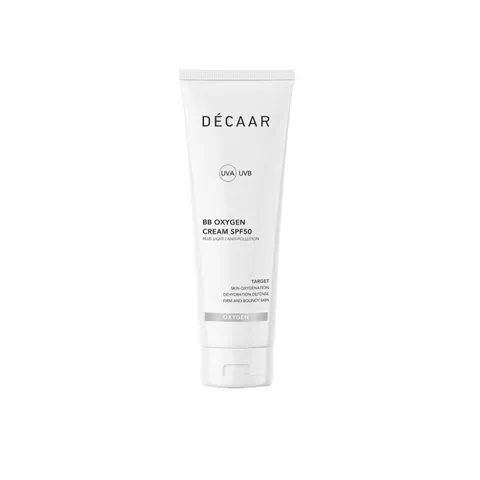 Kem Chống Nắng Décaar BB Oxygen Cream SPF50 - Chống Tia UV & Ánh Sáng Xanh, Che Khuyết Điểm Cho Làn Da Mịn Màng, 50ml