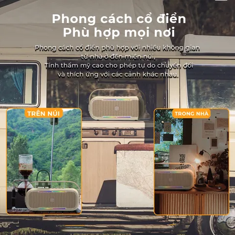 Loa Bluetooth Karaoke NowGo C1 - Công suất 100W, Kết nối Bluetooth 5.3, Thời gian phát nhạc 30 giờ, Âm thanh sống động, Bass mạnh