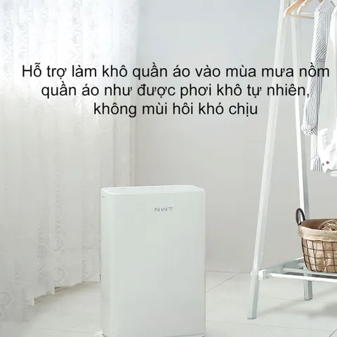 Máy Hút Ẩm NWT Mijia Widetech 12L - Công Suất 12L/Ngày, Điều Khiển Thông Minh, Tiết Kiệm Điện, Thích Hợp Gia Đình và Văn Phòng