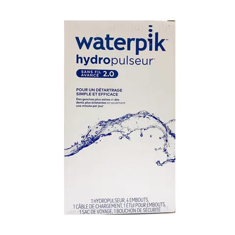 Máy Tăm Nước Không Dây Waterpik Cordless Advanced 2.0 WP-583 - Thiết Kế Du Lịch, Chống Nước, Bác Sĩ Nha Khoa Khuyên Dùng