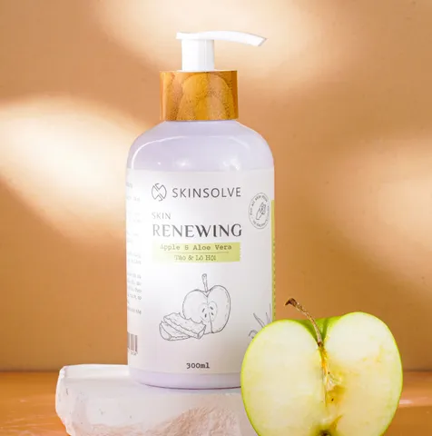 Nước tẩy trang Skinsolve Skin Renewing Cleansing Water 300ml - Làm sạch hiệu quả, dịu nhẹ cho da dầu, không gây kích ứng, cấp ẩm tự nhiên
