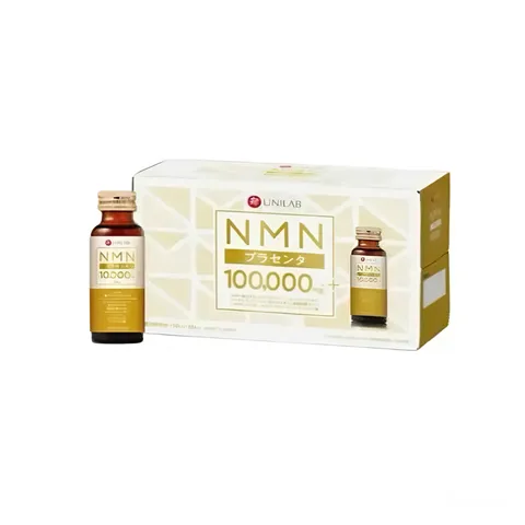 Nước Uống Hỗ Trợ Trẻ Hóa Unilab 100000mg - Collagen, Nhau Thai Heo, Cải Thiện Da, Tăng Cường Sức Khỏe, 10 Ống 50ml