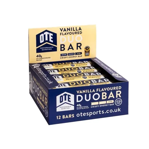 Bộ 12 Thanh Năng Lượng OTE Duo Bar - Hỗ Trợ Tập Luyện Hiệu Quả, Bổ Sung Năng Lượng Bền Vững Với Vị Ngon Dễ Tiêu Hóa