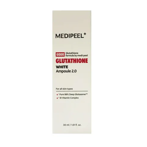 Serum Dưỡng Sáng Da Medi Peel Bio Intense Glutathione Ampoule 2.0 - Hỗ Trợ Làm Mờ Thâm Nám, Cấp Ẩm Cho Da Mềm Mại 30ml