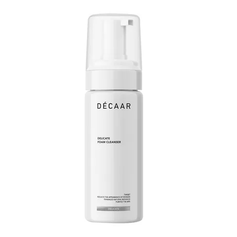 Sữa Rửa Mặt Décaar Delicate Foam Cleanser 150ml - Dành Cho Da Nhạy Cảm, Làm Sạch Sâu, Cấp Ẩm, Không Gây Khô Da
