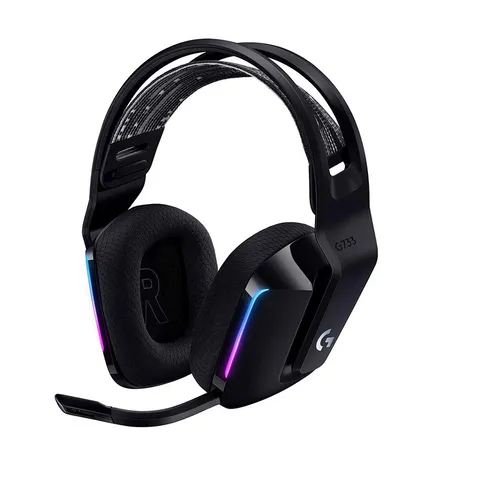 Tai Nghe Gaming Logitech G733 Lightspeed RGB - Tai Nghe Không Dây Âm Thanh Vòm Chân Thực, Thời Gian Sử Dụng 29 Giờ