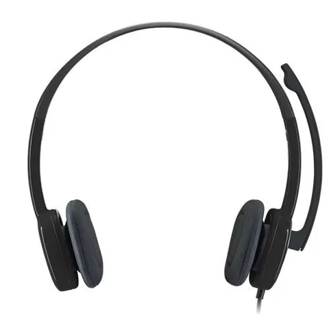Tai nghe Logitech H151 có Mic chống ồn - Tai nghe âm thanh nổi kết nối 3.5mm, phù hợp cho cuộc gọi và giải trí