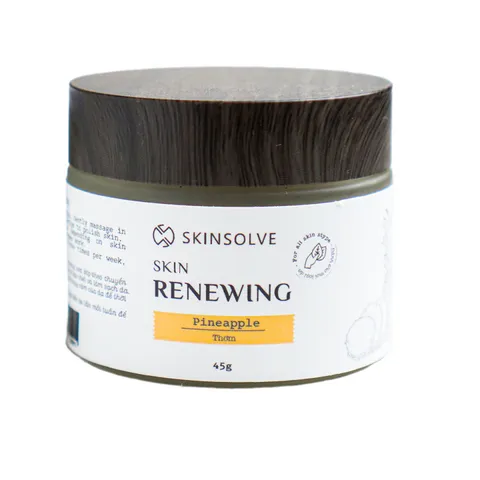 Tẩy Da Chết Skinsolve Skin Renewing Enzym Mask - Hỗ Trợ Làm Sạch Lỗ Chân Lông, Tái Tạo Da 45g