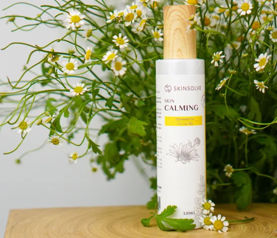 Toner Skinsolve Skin Calming Hydra 120ml - Toner Cân Bằng Độ Ẩm, Làm Dịu Da Nhạy Cảm với Tinh Dầu Hoa Cúc La Mã và Hyaluronic Acid