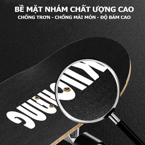 Ván trượt Skateboard Chiyuan Begin cho người mới - Thiết kế linh hoạt, chất liệu gỗ phong, đèn LED, phù hợp cho các tín đồ đường phố
