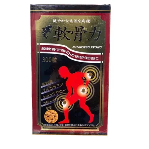 Viên uống hỗ trợ xương khớp Nankotsu Ryoku Nhật Bản - Giàu Glucosamin & Collagen Peptide, Tái tạo & Cải thiện sức khỏe khớp