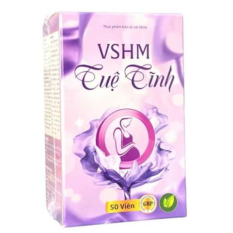 Viên Uống VSHM Tuệ Tĩnh Hỗ Trợ Sức Khỏe Phụ Nữ Muốn Có Con - Tăng Cường Dưỡng Chất Chuẩn Bị Mang Thai (Hộp 50 Viên)