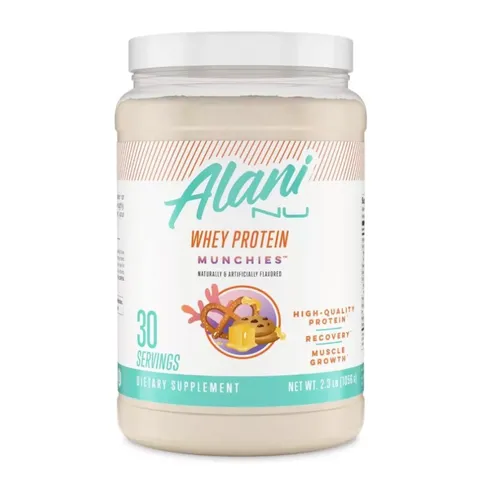 Alani Nu Hydrolyzed Whey Protein - Hỗ Trợ Tăng Cơ 23g Protein, Hương Vị Munchies, Fruity Cereal, Frosted Flurry, Confetti Cake
