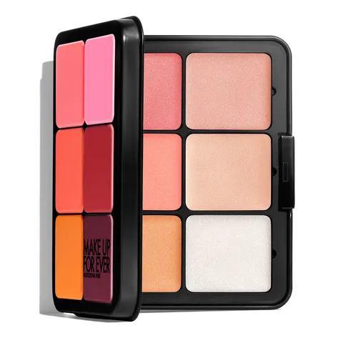 Bảng Má Hồng & Highlighter HD Skin Blush & Glow Cream Palette - Phấn Trang Điểm Dạng Kem Rạng Rỡ, Tự Nhiên & Dễ Sử Dụng