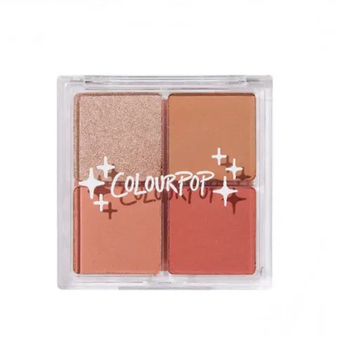 Bảng Phấn Má Hồng 4 Ô Colourpop Cheek Palette - Phấn Trang Điểm Mịn Màng, Tự Nhiên, Nhiều Tông Màu Cho Da Tươi Tắn