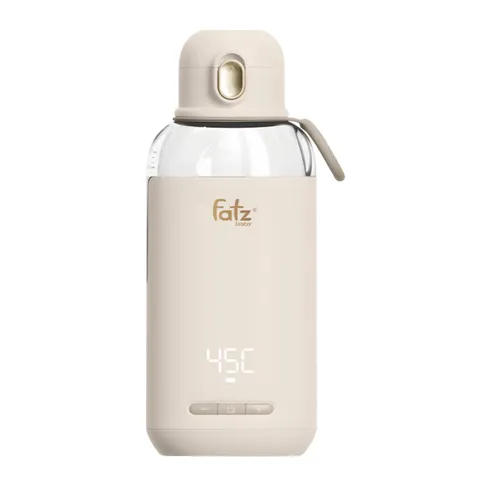 Bình hâm nước pha sữa di động Fatzbaby Mini Smart 14 FB3811KB - Thiết bị thông minh tiện lợi, giữ ấm sữa cho bé mọi lúc mọi nơi