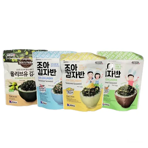 Combo 4 Gói Rong Biển Vụn Ăn Liền Miga Hàn Quốc - Thơm Ngon, Giòn Tan, Giàu Dinh Dưỡng, Dùng Ngay Hỗ Trợ Bữa Ăn, Snack Hấp Dẫn