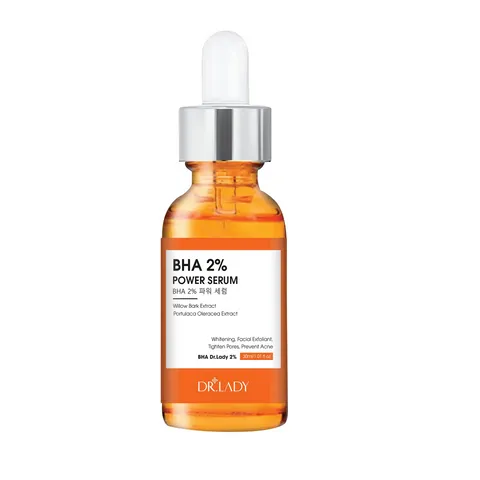 Serum Tẩy Da Chết Dr.Lady BHA 2% - Hỗ Trợ Làm Mờ Thâm, Giảm Mụn, Dưỡng Da Sáng 30ml