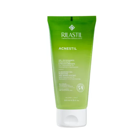 Gel Rửa Mặt Dành Cho Da Mụn Rilastil Acnestil Cleansing Gel 200ml - Làm Sạch Sâu, Kiểm Soát Dầu, Giảm Mụn, Dịu Da