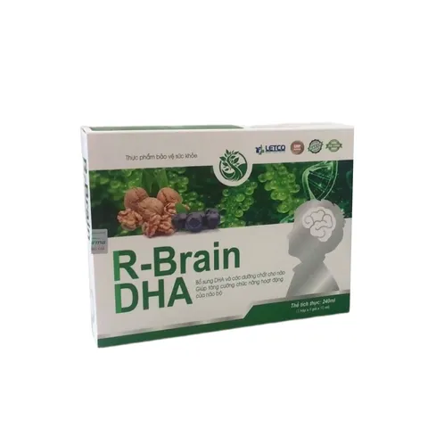 Gói Uống R-Brain DHA Bổ Sung Dinh Dưỡng Phát Triển Trí Não Cho Bé - Hỗ Trợ Tăng Cường Tư Duy & Tập Trung 24 Gói