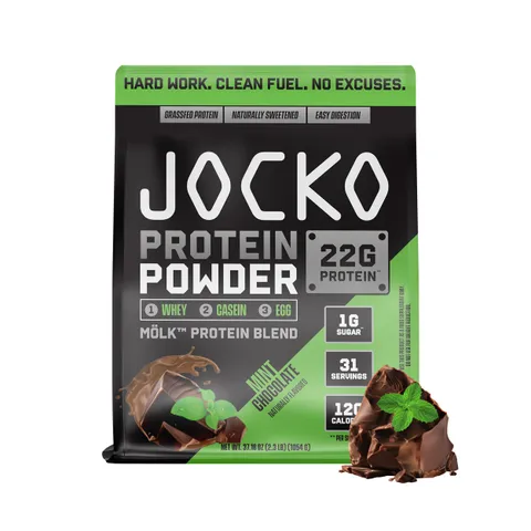 Bột Protein Jocko Fuel Mölk Hỗ Trợ Tăng Cơ 2.2lbs - Nguồn Năng Lượng Dồi Dào, Không Gây Đầy Bụng, Thích Hợp Cho Tập Luyện Thể Hình
