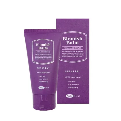Kem Chống Nắng MTC Skin Blemish Balm SPF 45 - Che Phủ Nhẹ, Bảo Vệ Da Trước Tia UV, Phù Hợp Mọi Loại Da, Lớp Nền Tự Nhiên