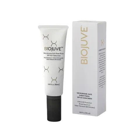 Kem Chống Nắng Sinh Học Biojuve Sheer Finish SPF 50+ - Bảo Vệ Da Tối Ưu, Chịu Nước 80 Phút, Dưỡng Ẩm Với Hyaluronic Acid