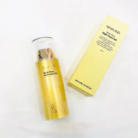 Kem Dưỡng Ẩm Ban Đêm Newland Moist Pure Night Aqua Gel 95ml - Tái Tạo Da, Dưỡng Ẩm Sâu, Làn Da Tươi Tắn