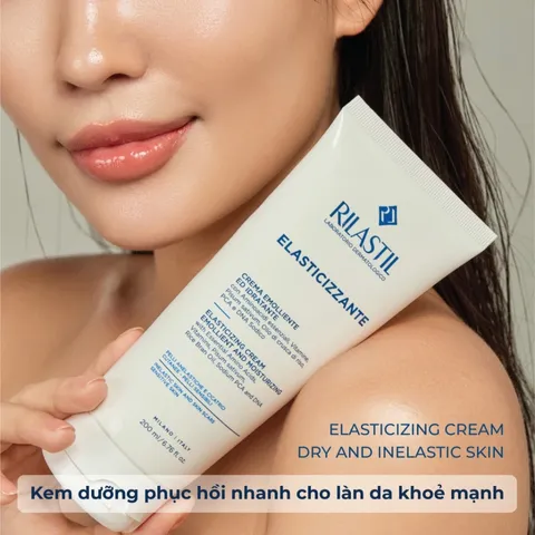Kem Dưỡng Ẩm Rilastil Elasticizing Cream 200ml - Chăm Sóc Da Mềm Mại, Cải Thiện Độ Đàn Hồi, Chống Oxy Hóa Tươi Sáng Da